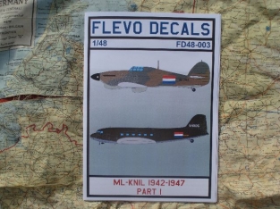 Flevo Decals FD48-003 ML-KNIL 1942 - 1947 